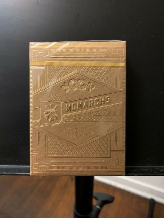 Rare Gold Monarch Playing Cards Theory 11 Deck
