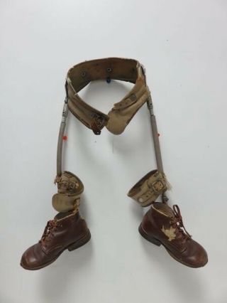 Antique Vintage Child Leg Braces