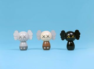 Kaws: Holiday Japan Limited Kokeshi Doll Set (set Of 3) Confirmed Order