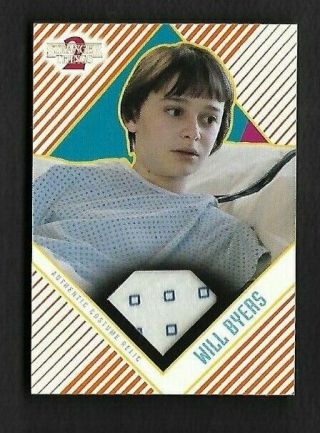 Netflix 2019 Topps Stranger Things 2 Will Byers Authentic Costume Relic D 66/99