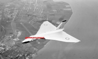 Raf,  Avro Vulcan. ,  Xa891,  Lost. ,  Large Negative & Photo (956)