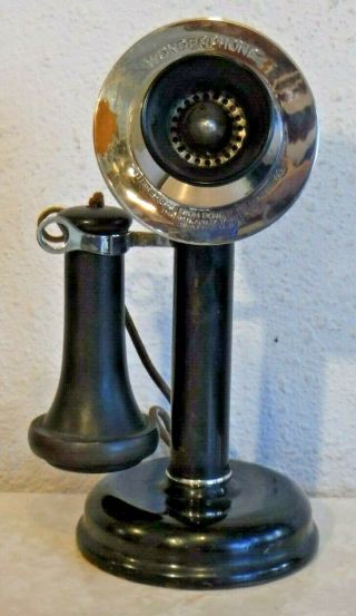 Wonderphone Universal High Power Telephone Company Antique April 1917 Seattle Wa