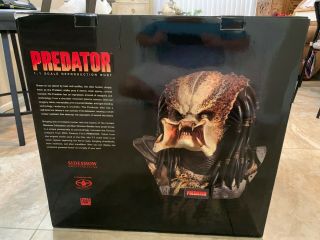Sideshow Collectibles Life Size 1:1 scale PREDATOR BUST 8