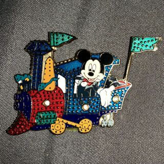 Wdw Disney Msep Main Street Electric Parade Mickey Mouse Train Engine Le Pin