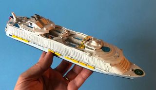 Model Cruise Ship Symphony Of The Seas Liner 1/1250 Scale By Scherbak,  Usa