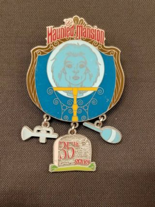 Disney Haunted Mansion 35th Anniversary (madame Leota) Pin Le Dangle Disneyland