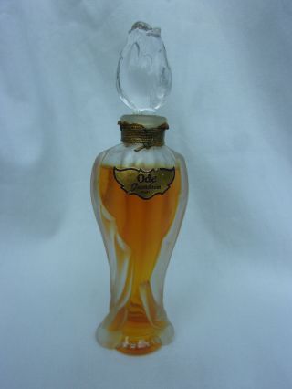 Guerlain " Ode " Vintage Bottle Extract Of Perfume Almost Full 20ml 0.  70floz 11,  5cm