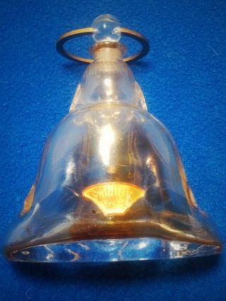 Rare 1920 Baccarat Perfume Bottle Crystal Buddha Subtilite By Houbigant w/ case 5