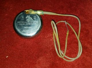 Vintage 70s Meditronic Pacemaker Ventricular Inhibited Pulse Generator 5973 2