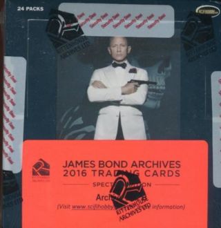 James Bond Archives Spectre Edition Archive Card Box A,  B 2 Boxes 2016 2