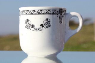 White Star Line Rms Olympic Era Pattern 2nd Cl Demitasse Coffee Cup 1920 