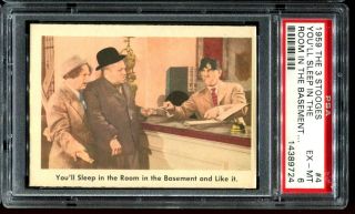 1959 Fleer The 3 Three Stooges 4 You 