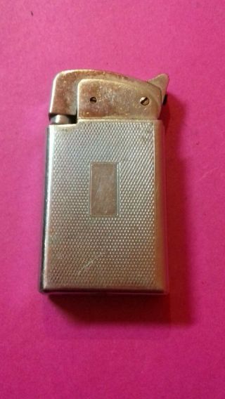 Rare Thorens Masterpiece Unusual Automatic Petrol Pocket Lighter