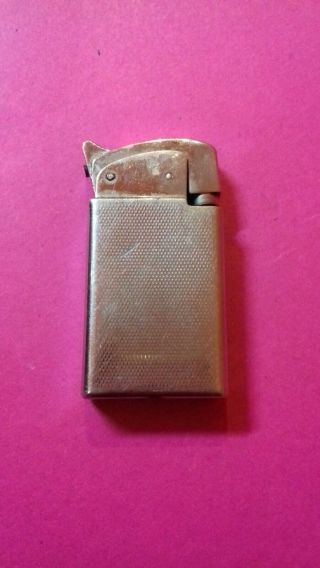 RARE Thorens Masterpiece Unusual Automatic Petrol Pocket Lighter 2