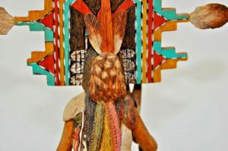 Hand Carved Kachina Doll Hopi Katsina Figure Signed Fred Famal First Mesa (ANQ) 9
