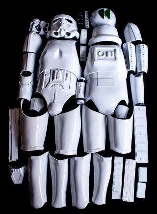 Star Wars Stormtrooper Armour Costume Kit Anh Style Halloween Usa 4 Day
