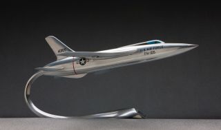 Vintage All - Metal Verkuyl Republic F - 105 Thunderchief 1/50 Scale Desk Model