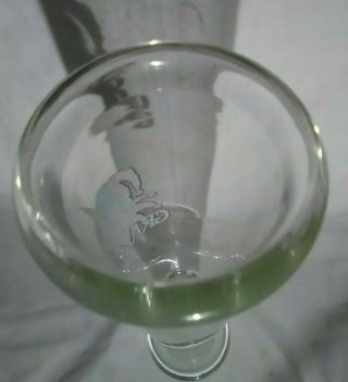 Vintage Graffix Glass Bong Water Pipe Old Stock before they closed 17 inch 6