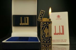 Dunhill Rollagas Lighter - Orings Vintage W/box B47