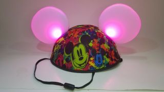 Authentic Disney Parks Mickey Mouse Ears Glow With The Show Light Up Ears Hat