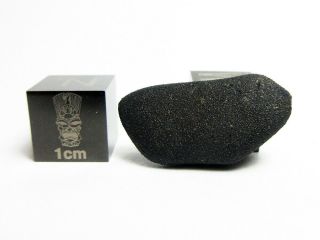 Aguas Zarcas Cm2 2.  06g Individual From Costa Rica Fall Of Carbonaceous Chondrite