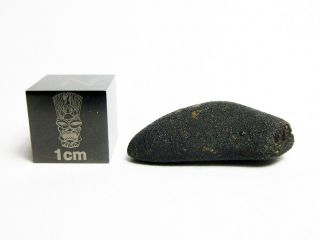 Aguas Zarcas CM2 2.  06g Individual From Costa Rica Fall of Carbonaceous Chondrite 3