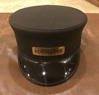 Burlington Route Conductor Cap / Hat - Vintage