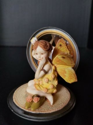 Pure Reflections Fairy Mirror Figurine 3211 Butterfly Fairies Country Artists 2