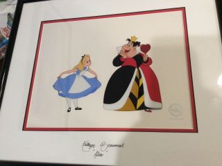 Disney’s Alice In A Wonderland - Kathryn Beaumont Signed Cel