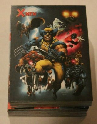 X - Men Archives 2009 Trading Cards | Marvel | - Complete Base Set 1 - 72 - Nm