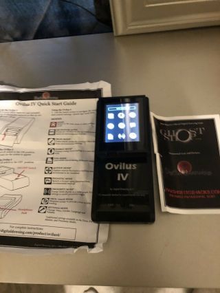 Ovilus Iv By Digital Dowsing - Paranormal Ghost Hunting Device Rare 2014 Model