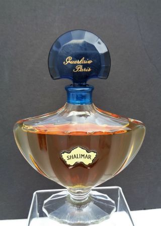 Vintage Guerlain " Shalimar " 2 Fl Oz.  60ml Perfume Originally Created In 1921