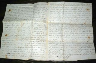 1851 Pioneer Westward Travels Letter Postal History Kankanee Il Great Lakes Boat