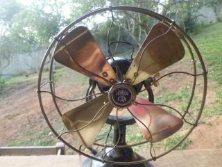 Antique Vintage Veritys (Orbit) Junior Electric Fan 12 inches 2
