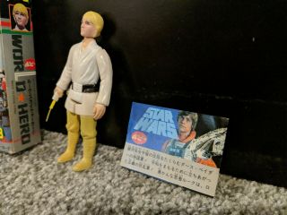 1980 Kenner Star Wars Luke Skywalker S - 8 Japanese POPY TAKARA ESB 8