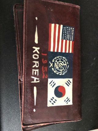 1952 Leather Wallet From Korea