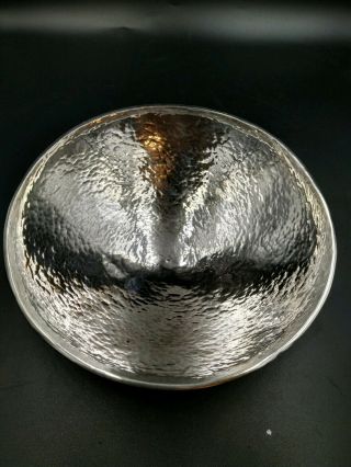 Graziella Laffi Sterling Silver Design Bowl Peru Modern Art 427.  Grs