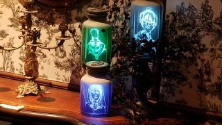 Complete Set Of 9 Disney Wdw Haunted Mansion 50th Host A Ghost Spirit Jars