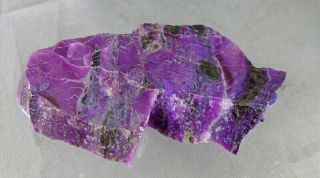 Dkd 54q/ 148.  5grams Partly Gel Thick Slab Of Sugilite