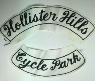Hollister Hills Cycle California Park Patches