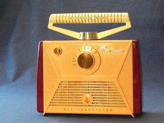 Emerson 868 Portable Transistor Radio With The Miracle Wand