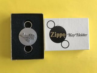 Vintage Zippo Key Holder Dart Truck Advertising,  Stainless