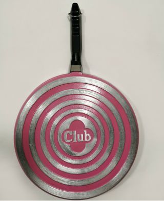 Set of 3 Vintage Club Aluminum Pink 10 