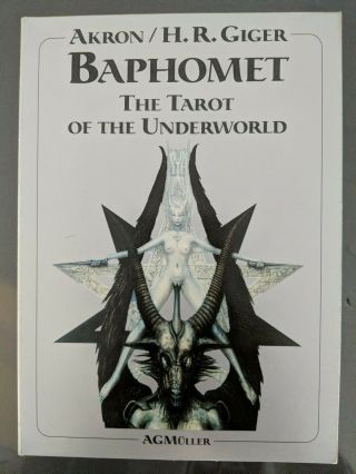 Baphomet: The Tarot Of The Underworld - H.  R.  Giger & Akron - 1st Ed,  1993