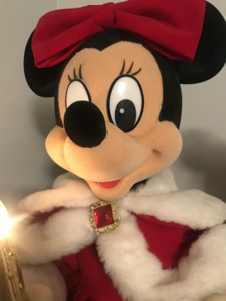 RARE Mickey And Minnie Mouse Disney Animated Christmas 3