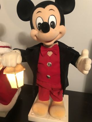 RARE Mickey And Minnie Mouse Disney Animated Christmas 7