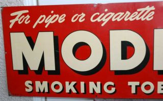 1920s / 1930s MODEL SMOKING PIPE / CIGARETTE / TOBACCO TIN METAL /SIGN 10