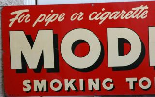 1920s / 1930s MODEL SMOKING PIPE / CIGARETTE / TOBACCO TIN METAL /SIGN 4
