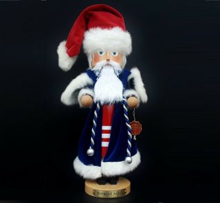 Steinbach Nutcracker Germany Patriot Santa With Tag 18 " Msrp $275