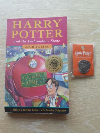 J.  K.  Rowling - Harry Potter And The Philosopher’s Stone - 1st Edition 9th Print
